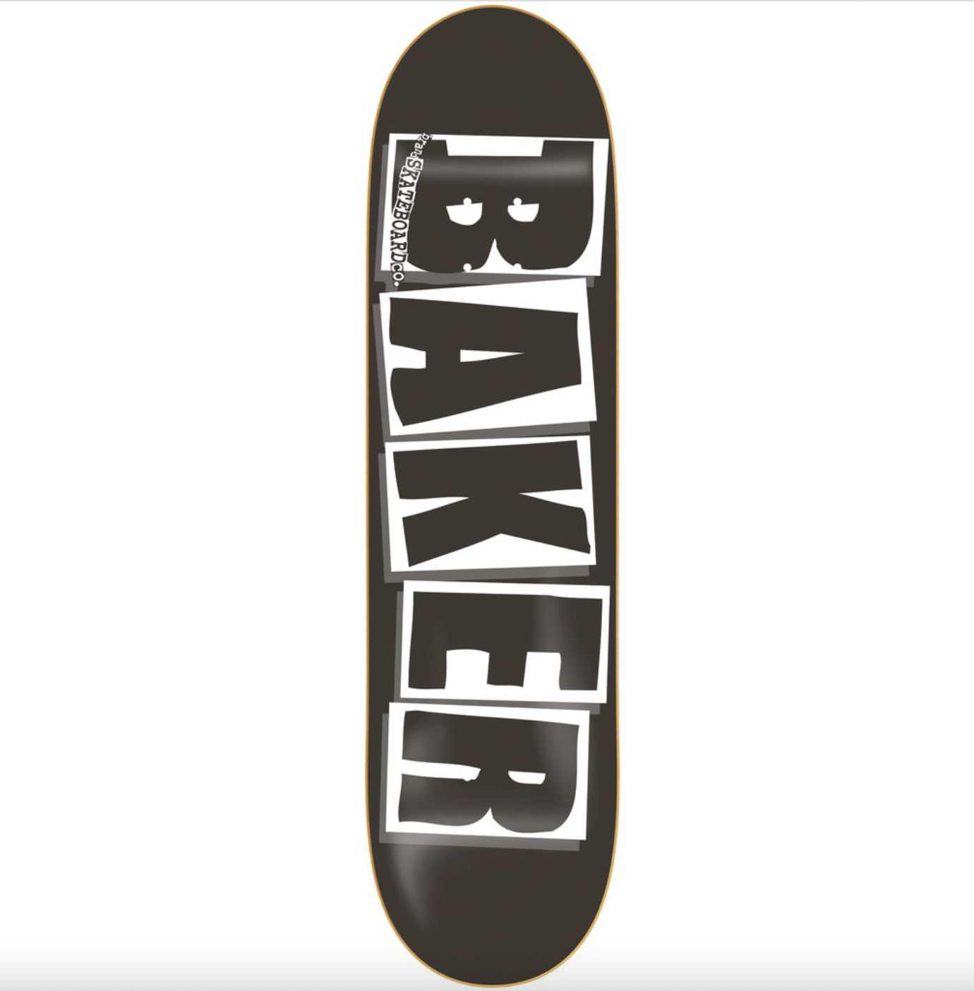 Baker Brand Logo BLK/WHT Deck