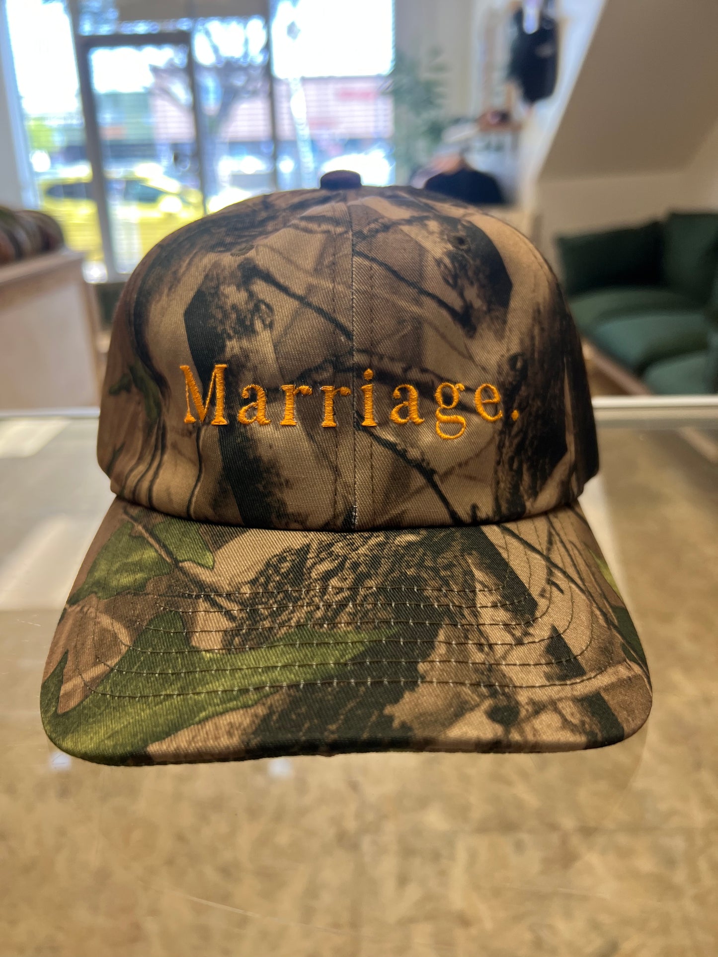 Marriage Tree Camo Hat (strapback)