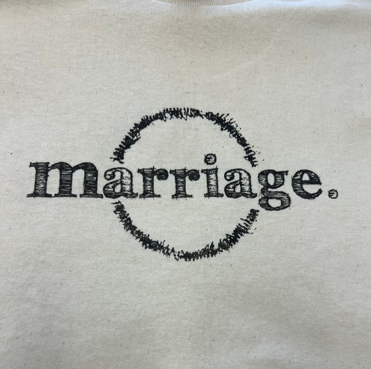 Marriage Lowercase Logo T Shirt (natural)