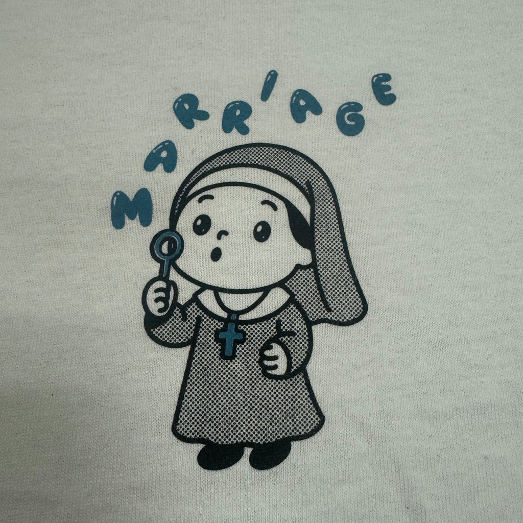 Marriage Bubbles Nun Youth T-shirt