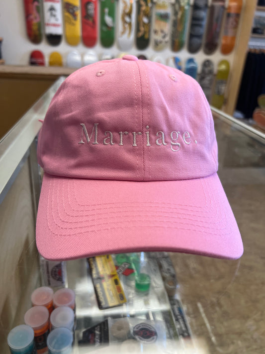 Marriage Pink Dad Hat (strapback)
