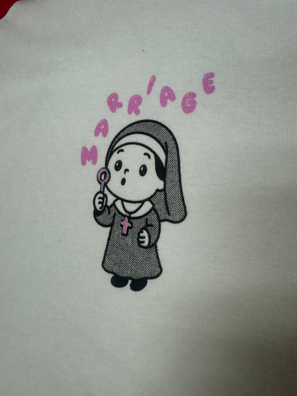 Marriage Bubble Nun Baby T-shirt
