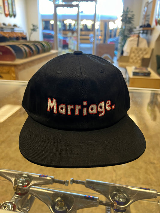 Marriage Blind Hat (black)