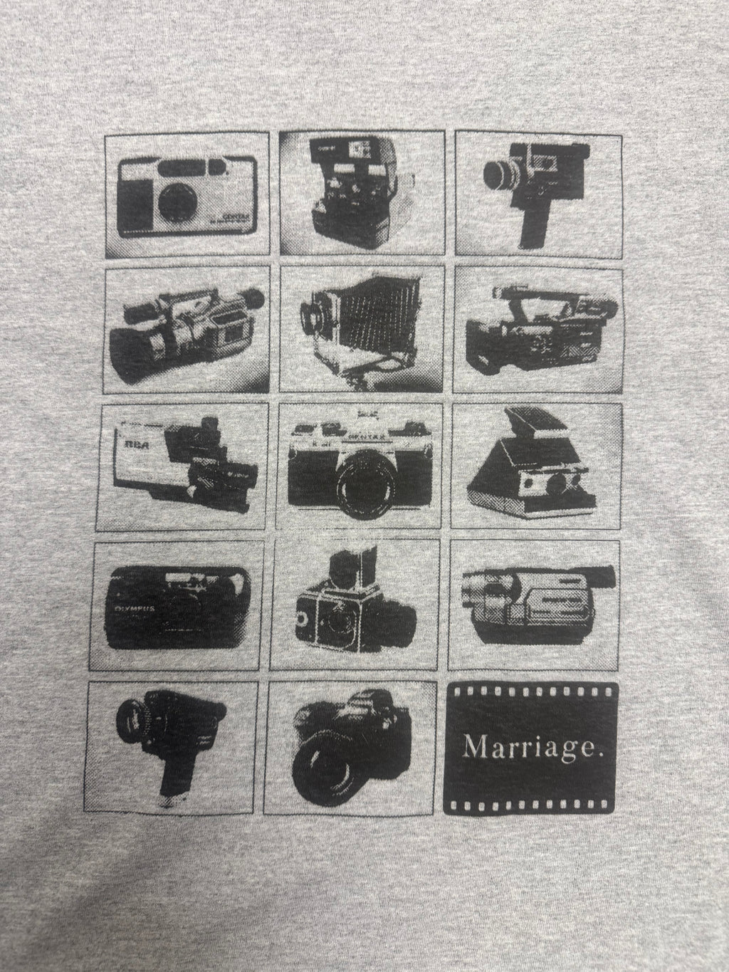 Marriage Audio Visual Grey T-shirt