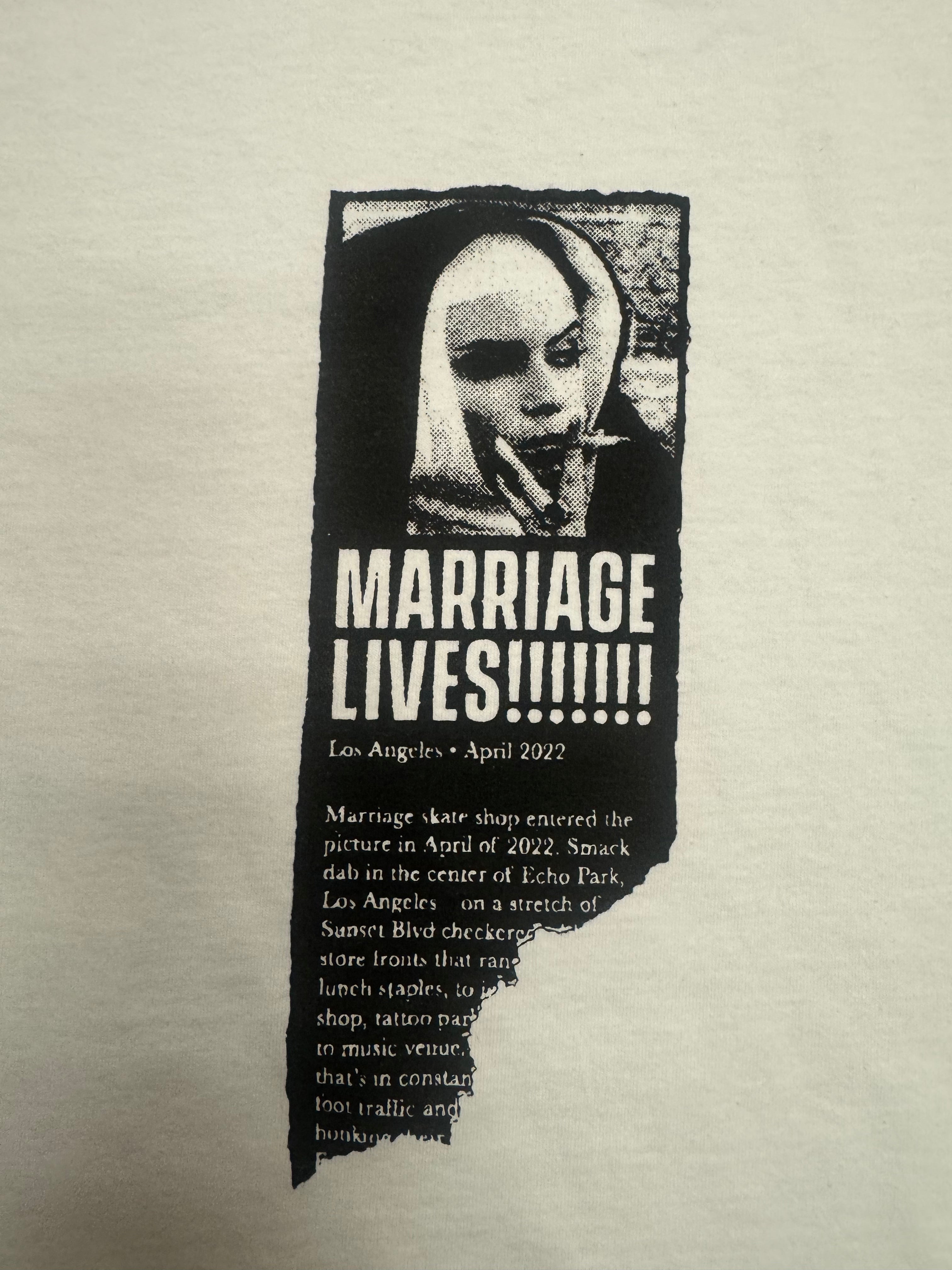Marriage News Clip T-shirt