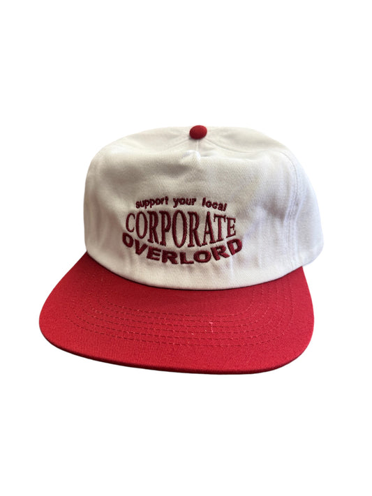 Capps Corporate overlord Hat (red and white)