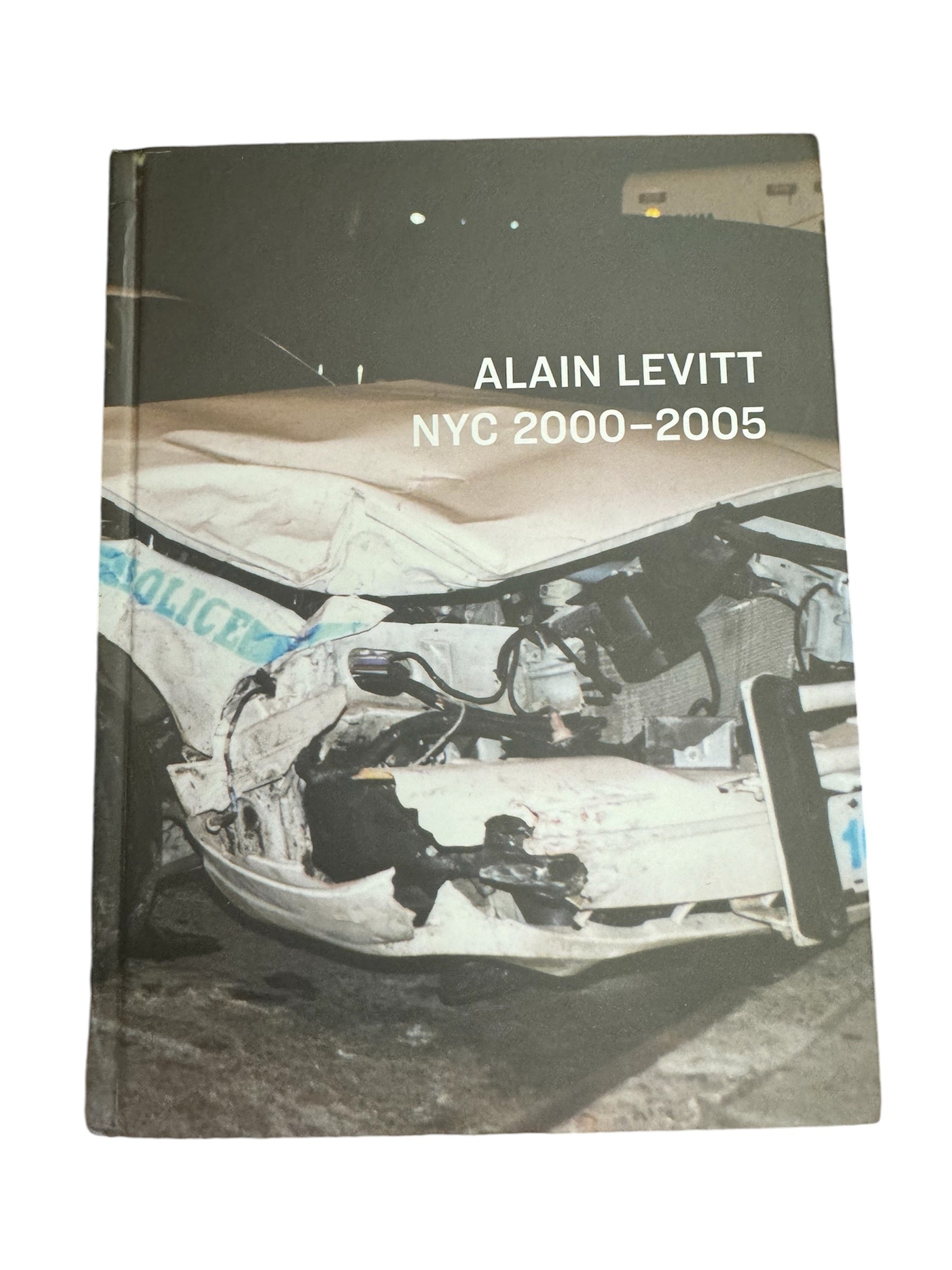 Alain Levitt NYC 2000-2005 Book (crashed cop car cover)