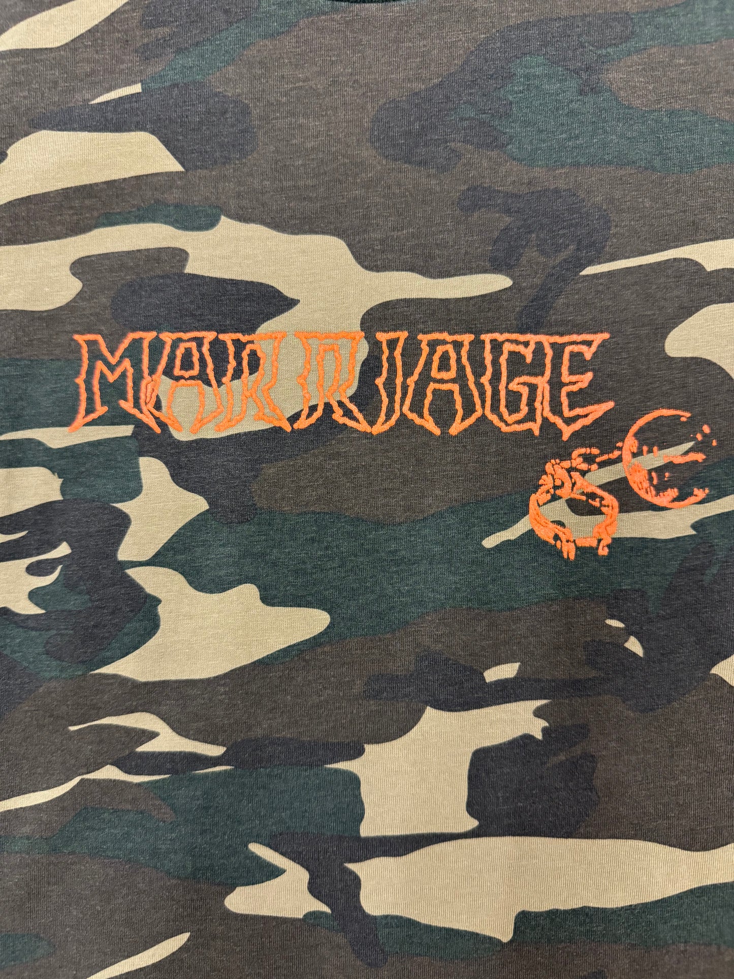 Marriage Ball and Chain Camo T-shirt