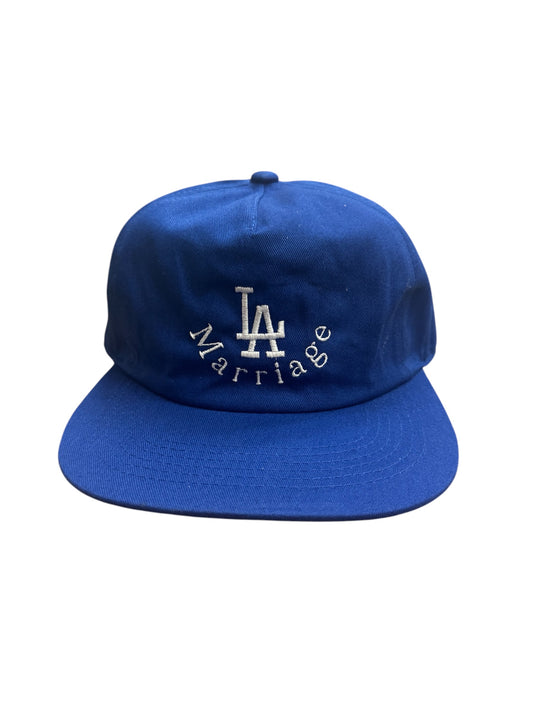 Marriage X Dodgers Flat Bill hat (Royal)