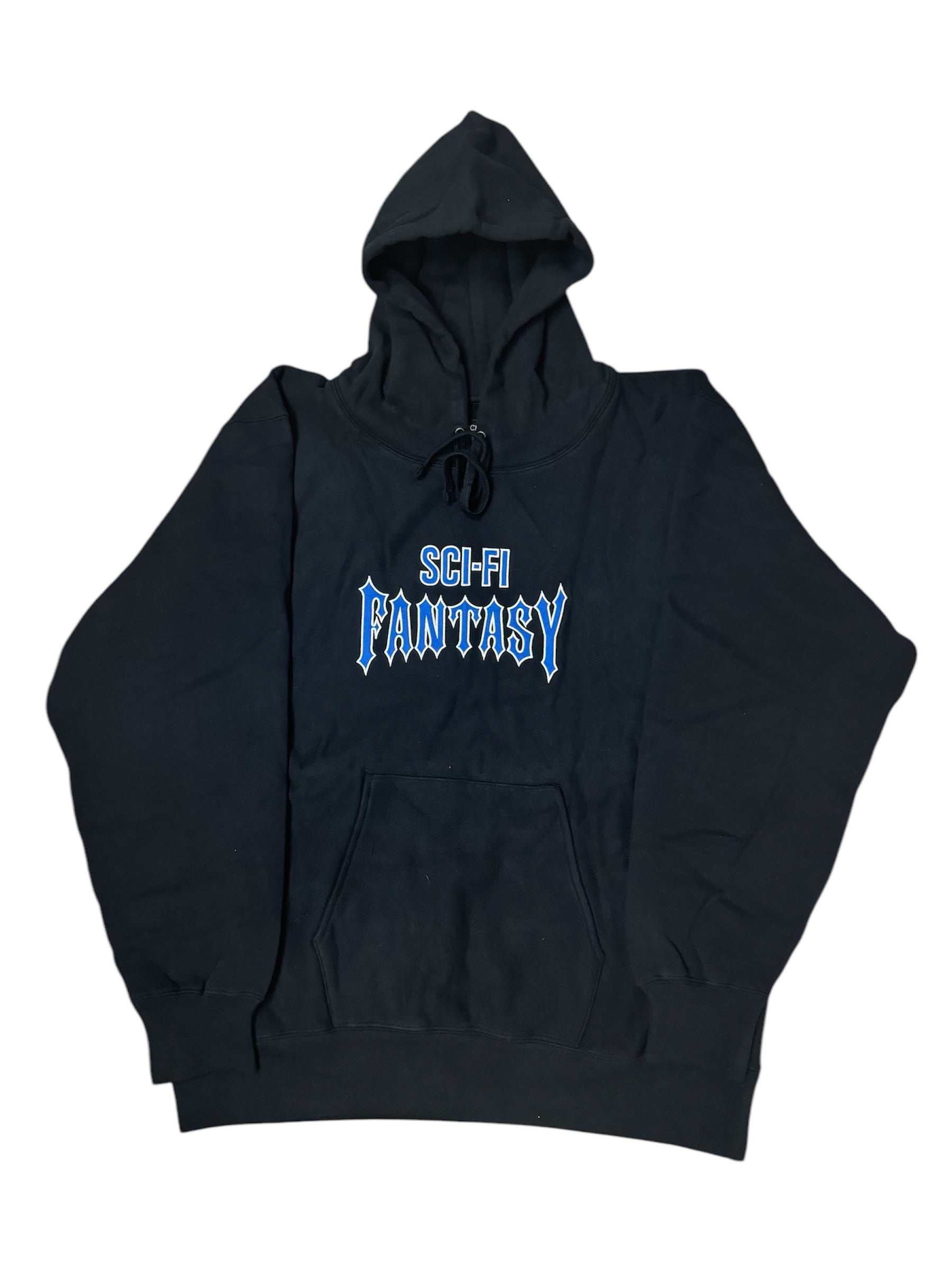 Sci Fi Fantasy Biker Logo Hoodie (black)