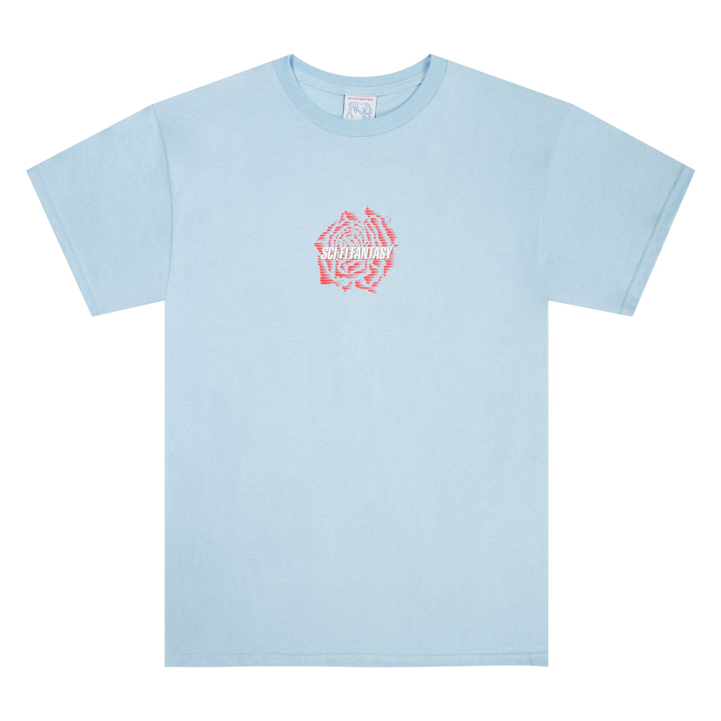 Sci Fi Fantasy Rose Tee(Light Blue)