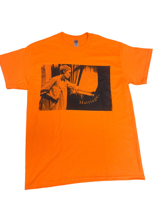 Marriage Rosemarys Baby Hi-Vis Orange T Shirt