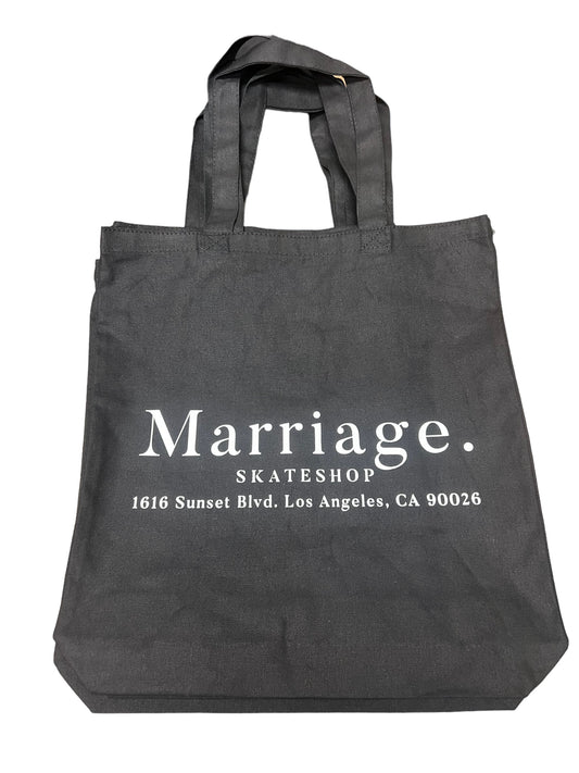 Marriage Union Tote Bag (black)