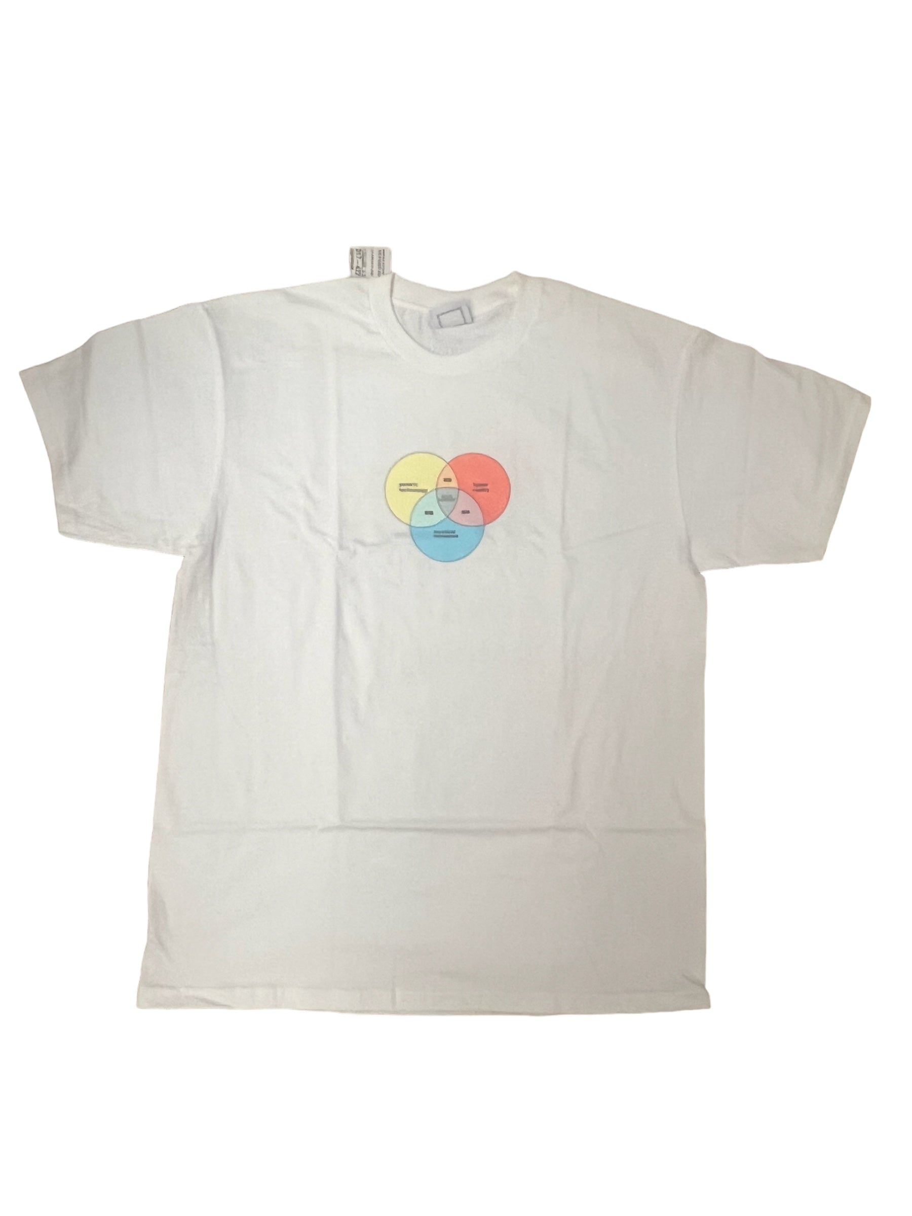 Sci Fi Fantasy Venn Diagram T Shirt (white)