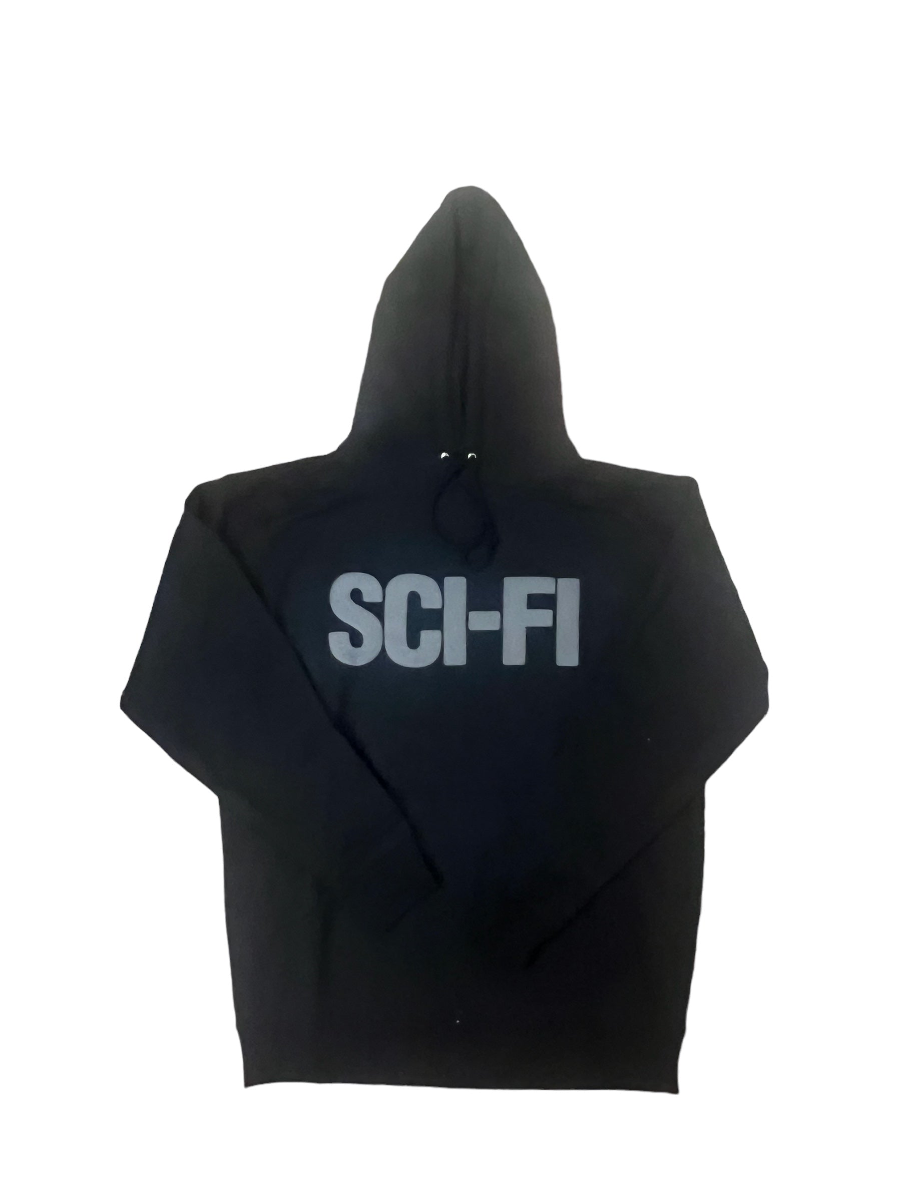 Sci Fi Fantasy Big Logo Hooded Sweatshirt (black)