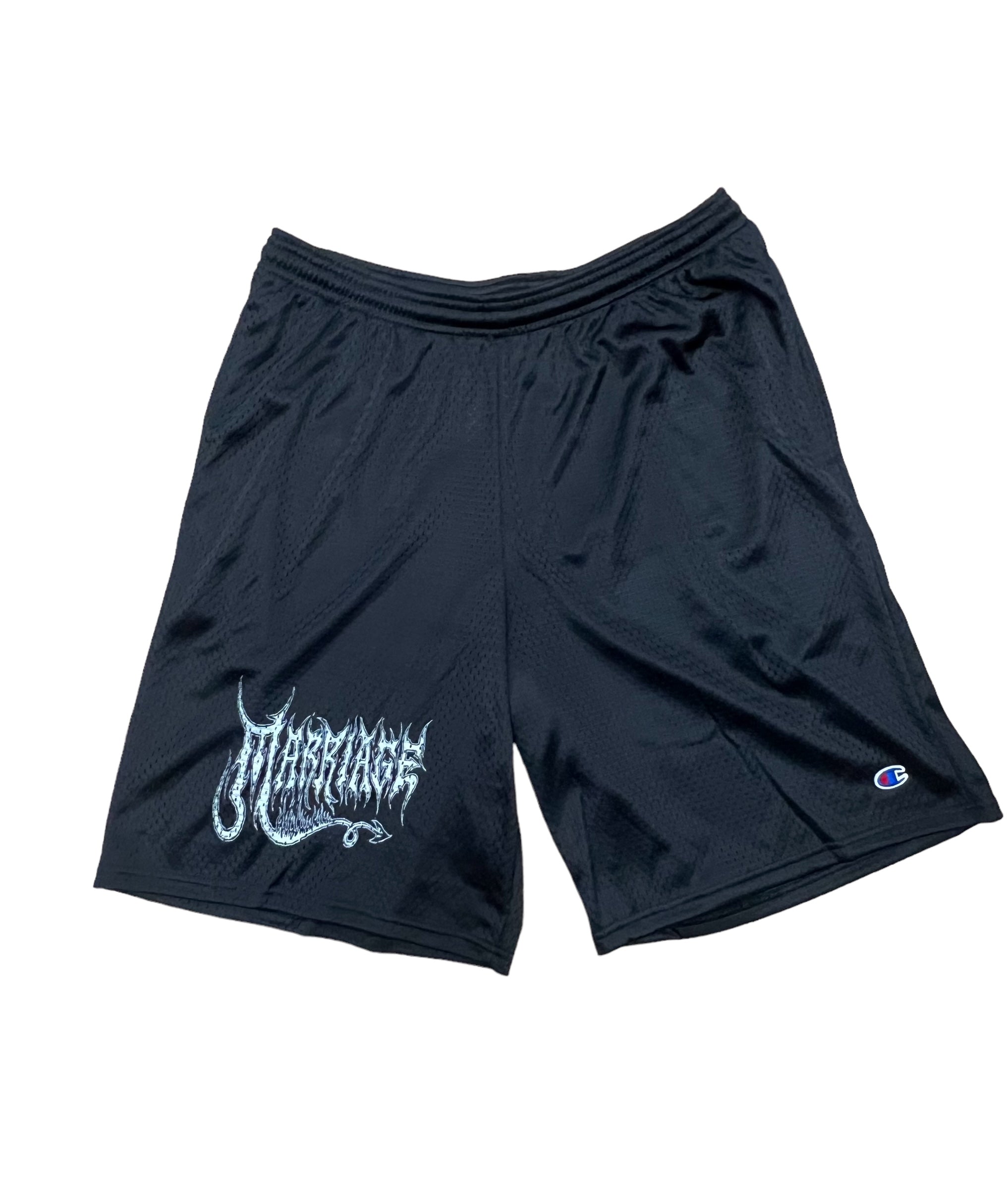 Marriage Coven Logo Black Champion Shorts