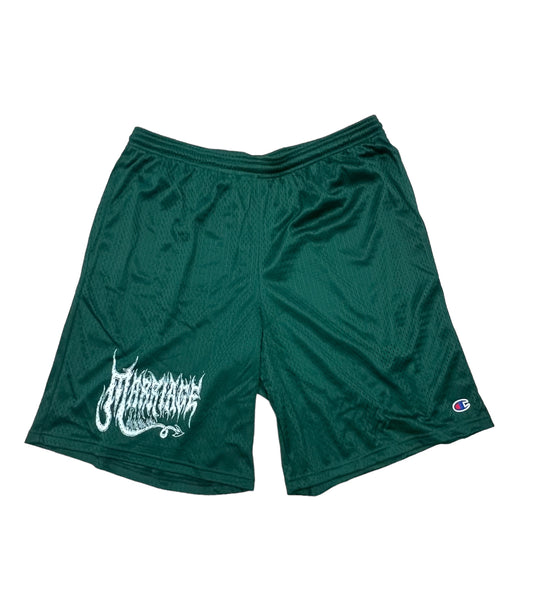 Marriage Coven Logo Forest Champion Shorts