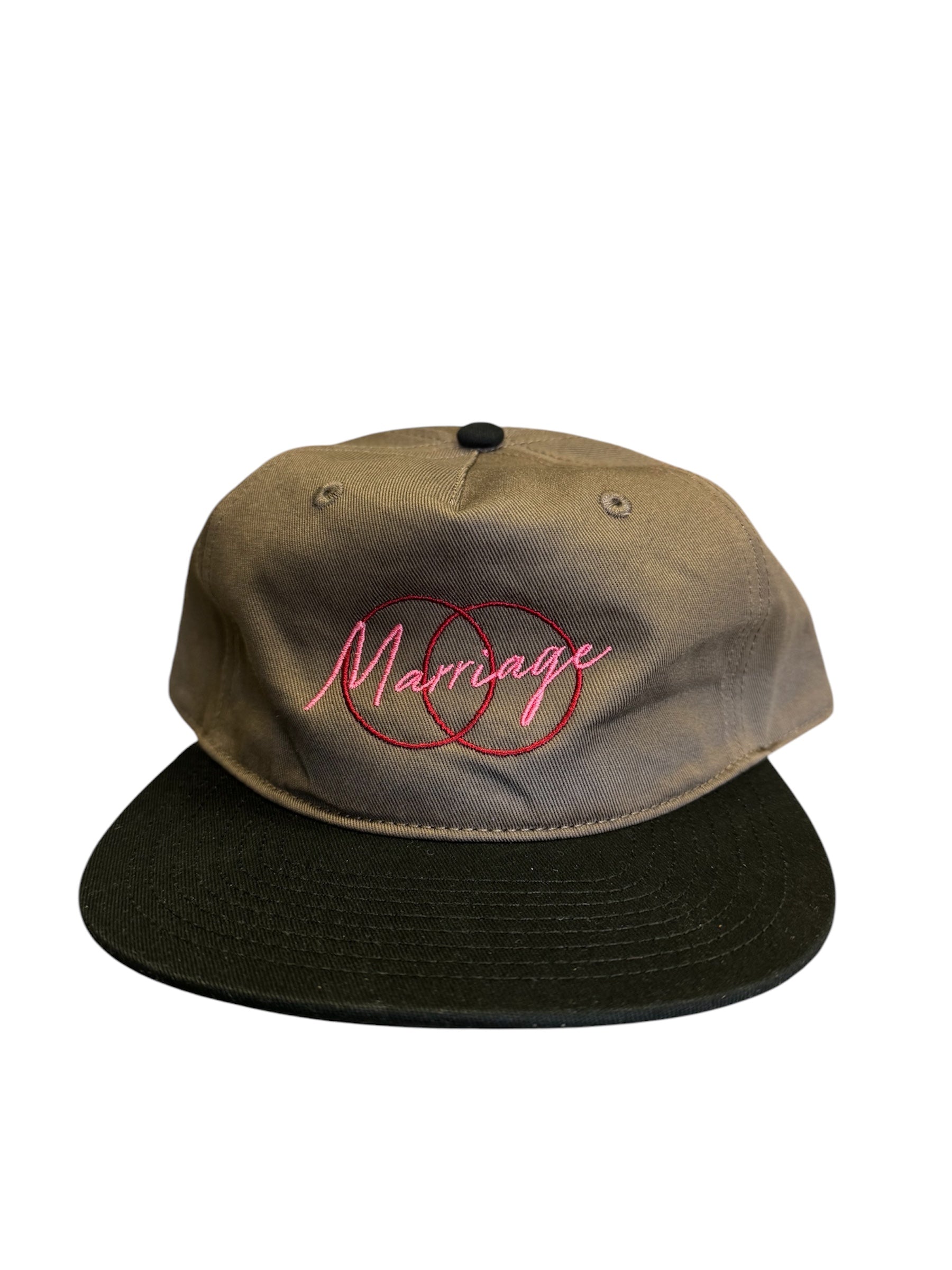 Marriage Neon Lights Hat (brown and black)