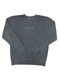 Marriage Logo Crewneck (washed black and grey )