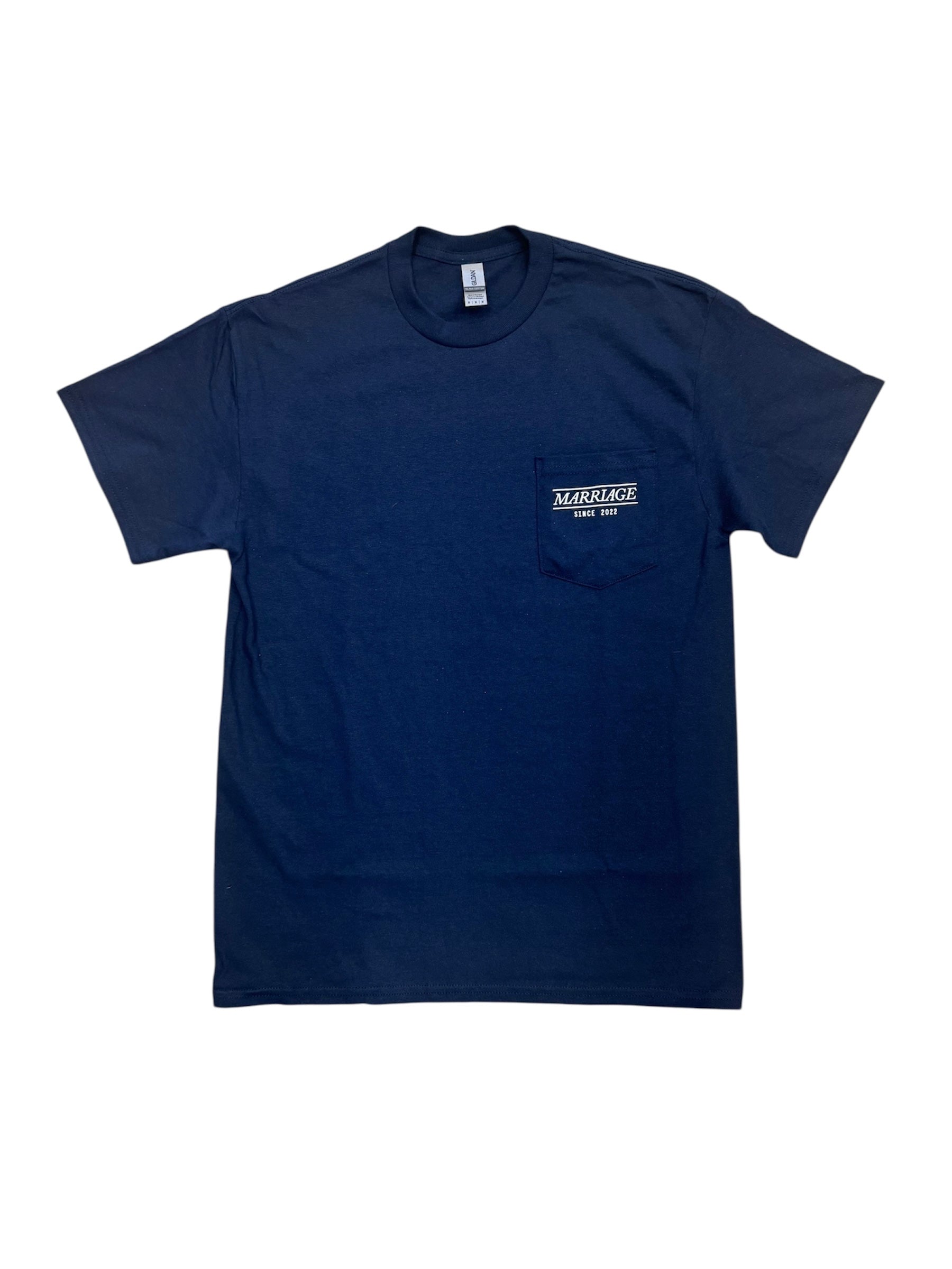 Marriage #1 Griptape Navy Pocket T-shirt