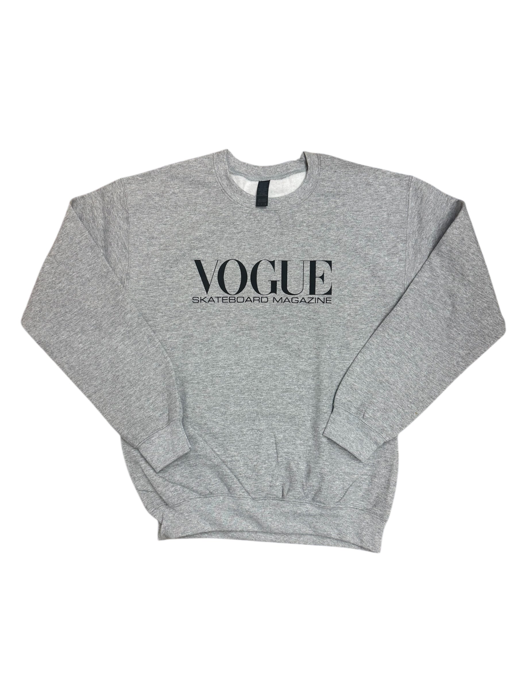 Dear Skating Vogue Skateboard Magazine Crewneck Sweatshirt