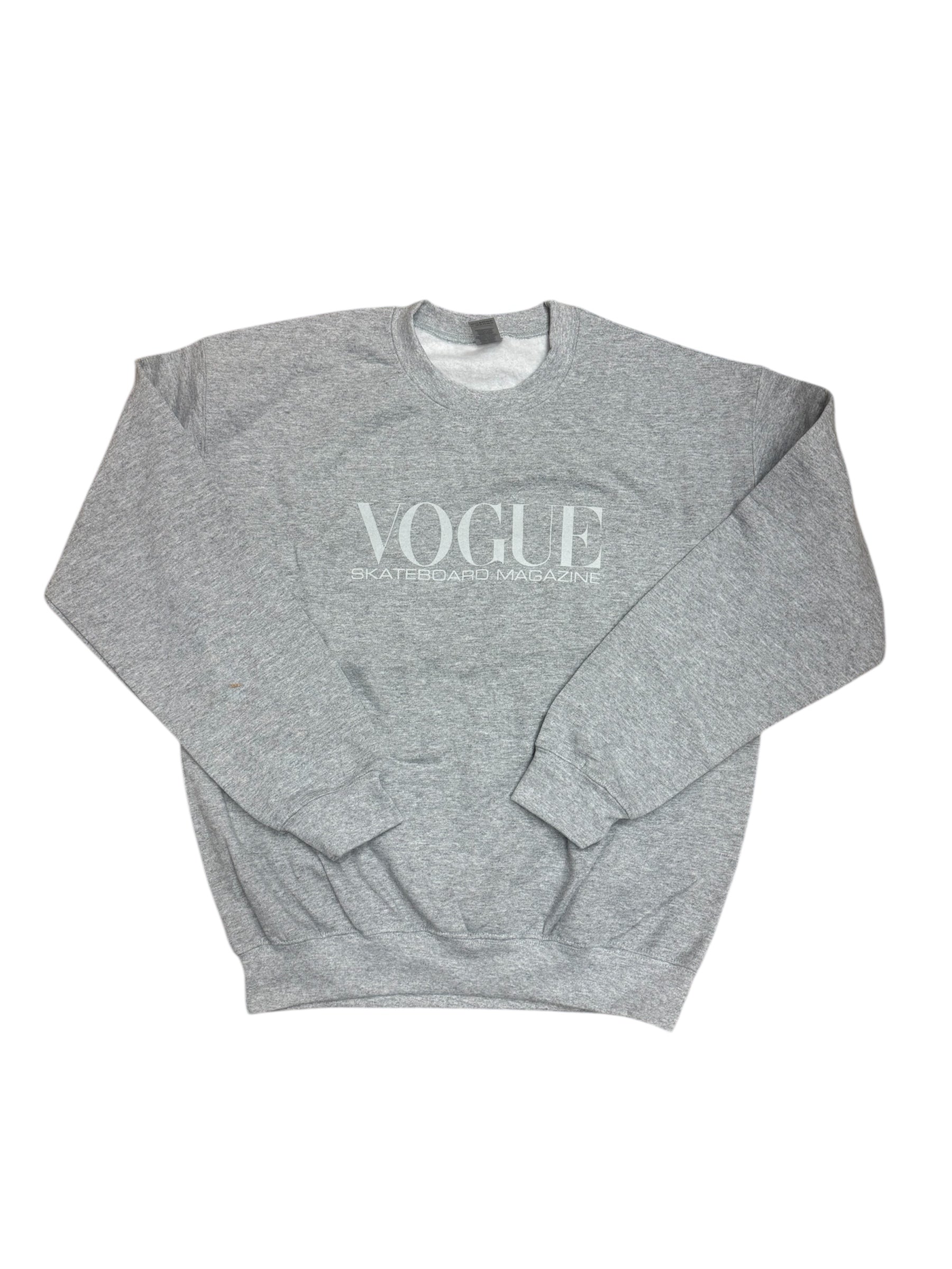 Dear Skating Vogue Skateboard Magazine Crewneck Sweatshirt