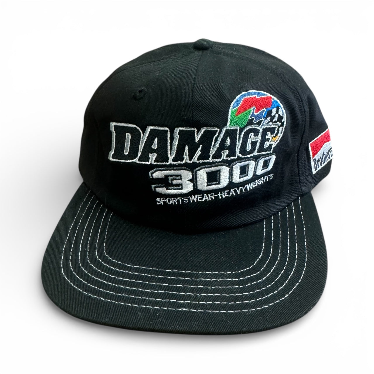 Damage D300 Cap Black (6 Panel)