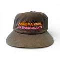 Capps America Runs On Immigrants Hat