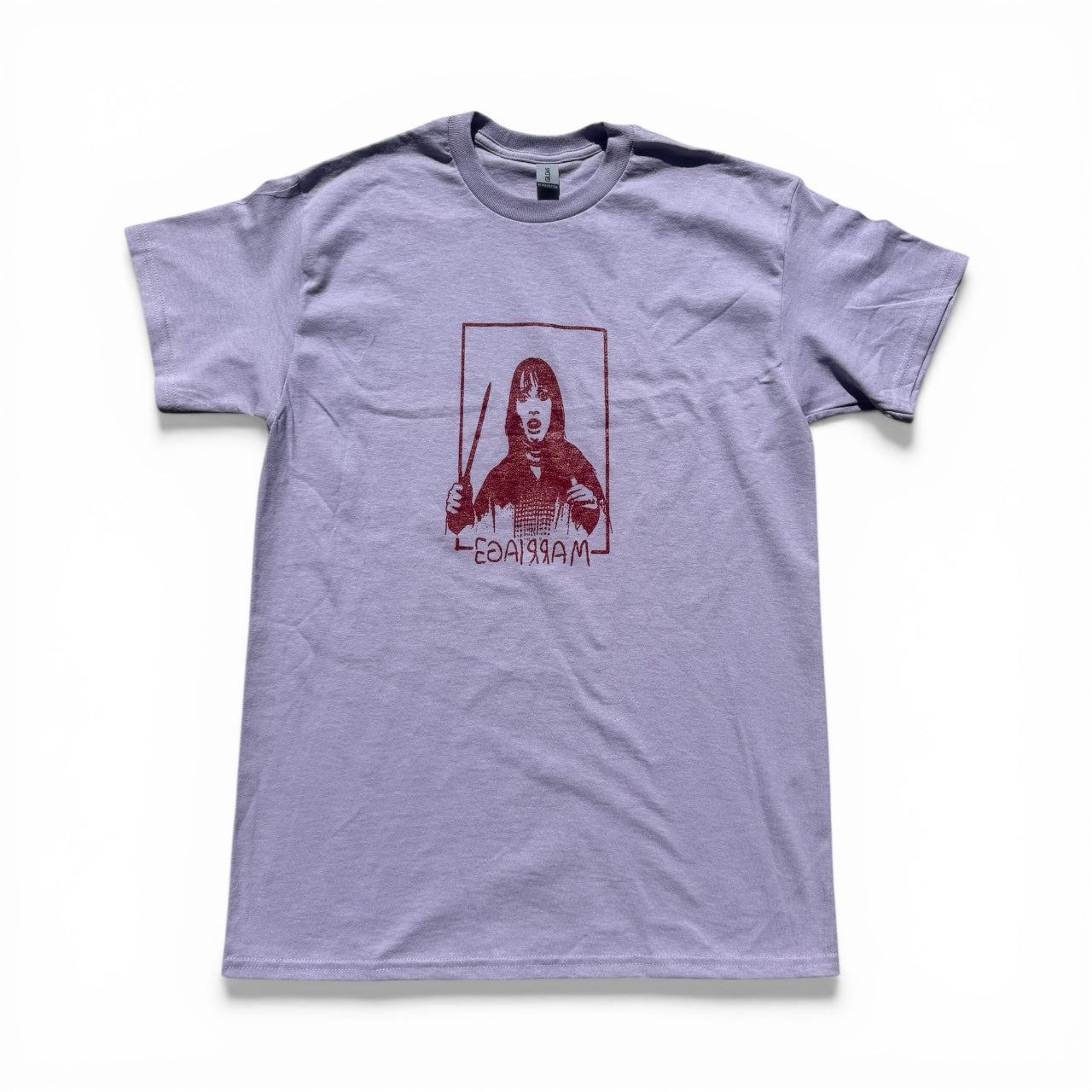 Marriage Redrum T-shirt (lavendar)