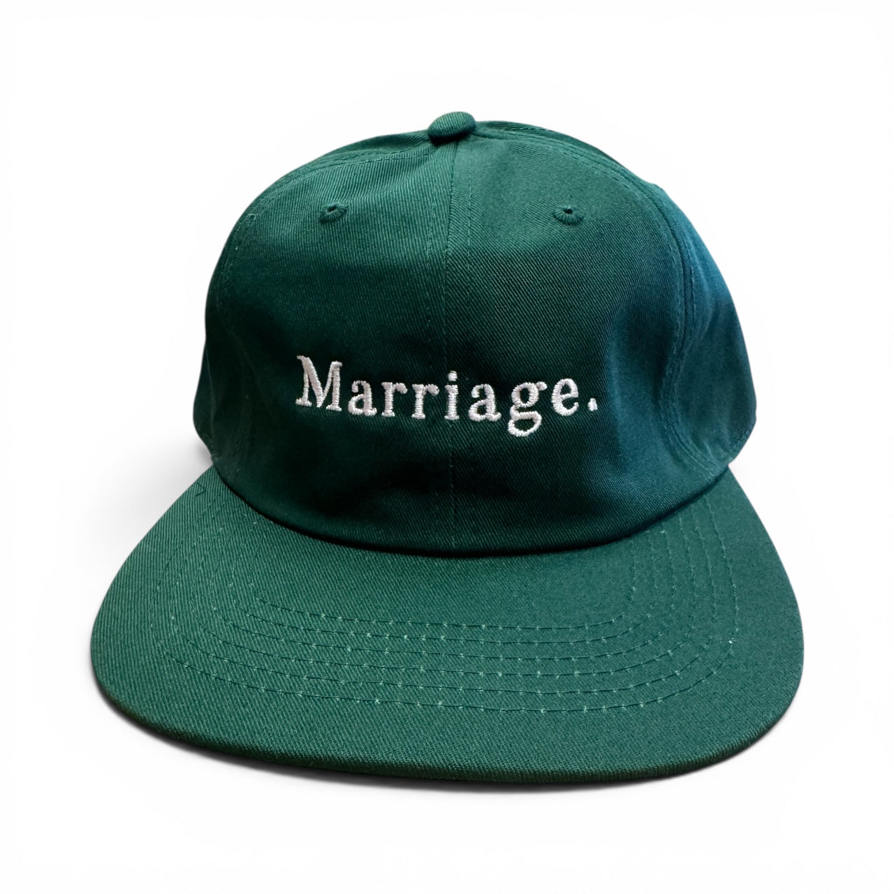 Marriage Logo Forest Green Hat