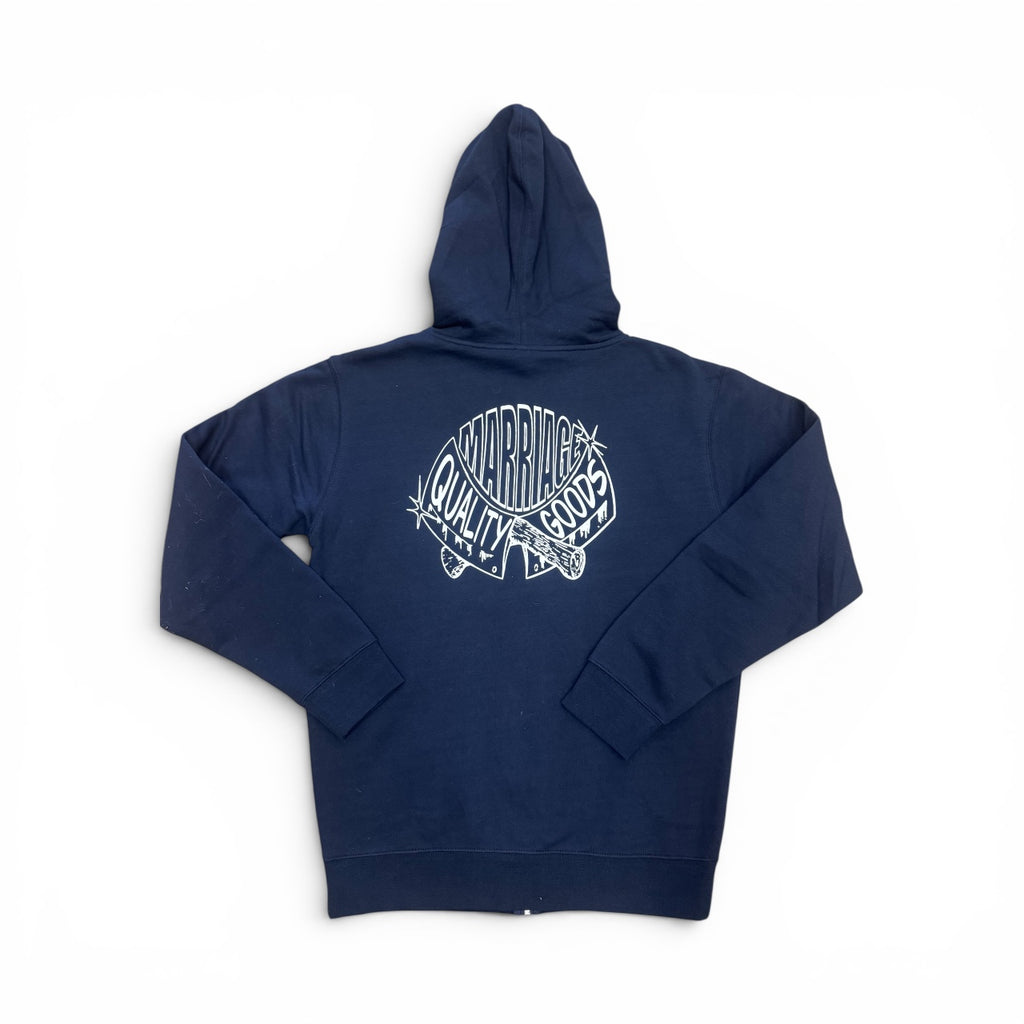 Marriage Quality Goods Zip Up Mid-Weight Hoodie