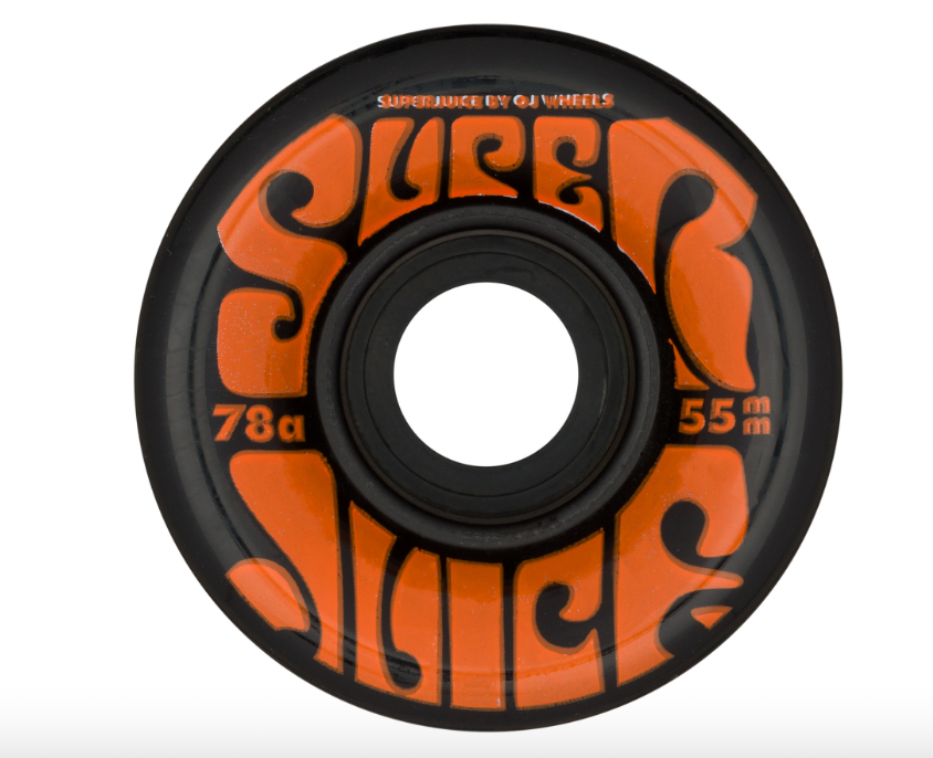 55mm Mini Super Juice Black 78a OJ Skateboard Wheels