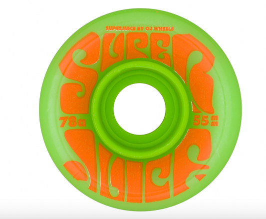 55mm Mini Super Juice Green 78a OJ Skateboard Wheels