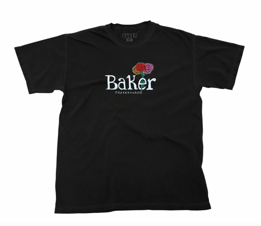 Baker Fleurs Black T shirt