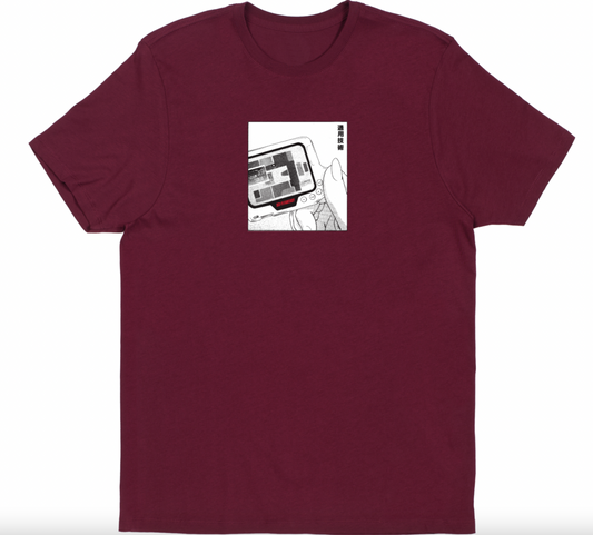 Sci Fi Fantasy Device T Shirt (Maroon)