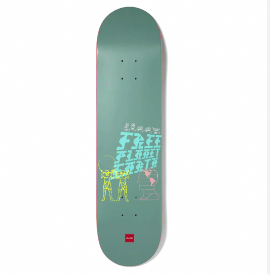 Kenny Anderson Chocolate Free Planet Shaped Deck 8.5
