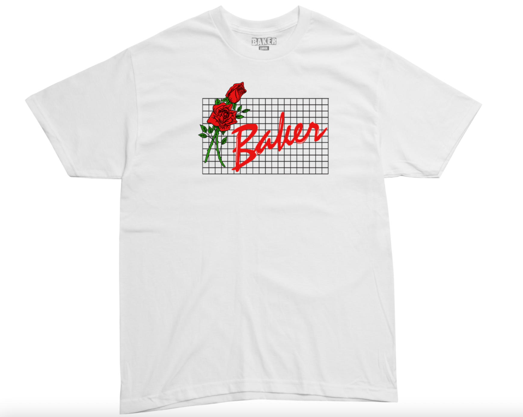 Baker Roses WHT Tee