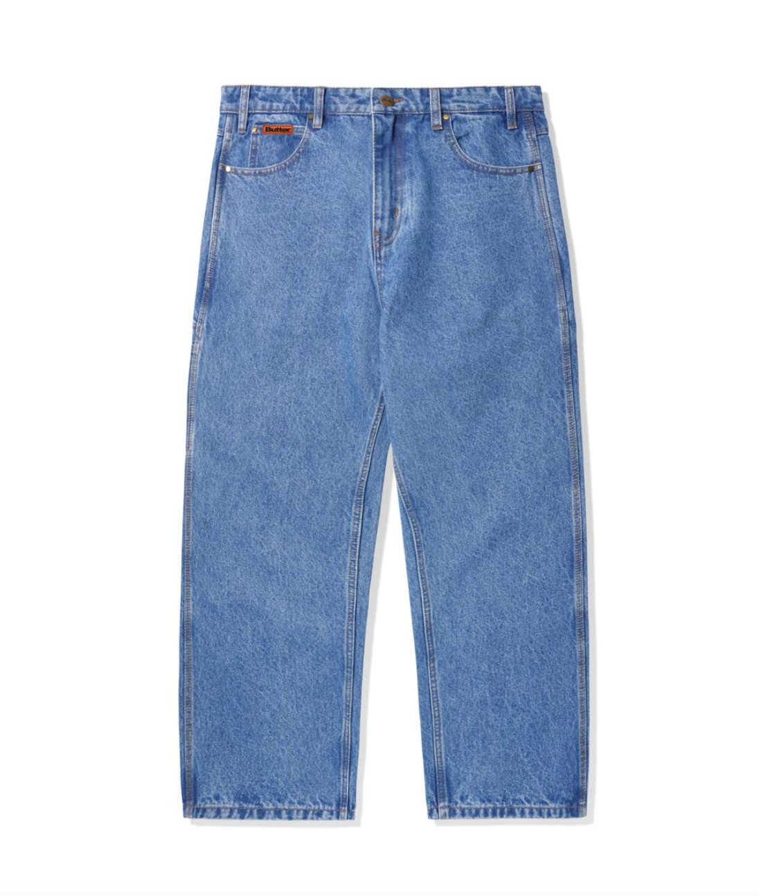 Butter Relaxed Denim Jeans (washed indigo)