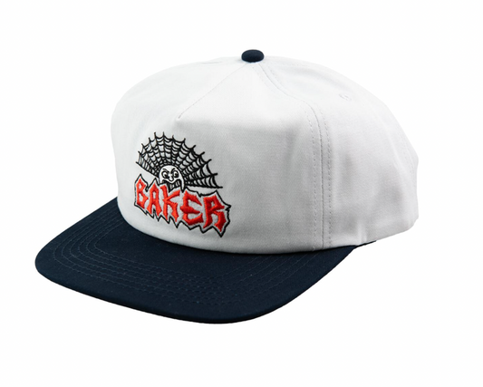 Baker Jollyman Wht/Navy Snapback Hat