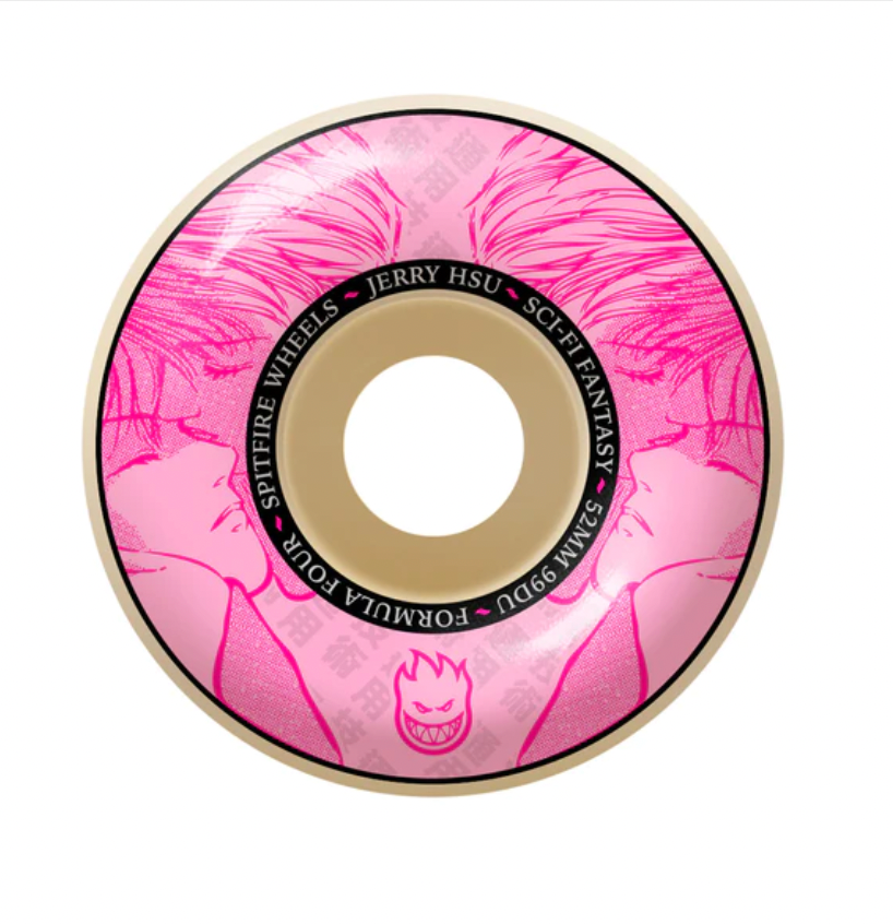 Spitfire Sci Fi Fantasy Jerry Hsu Wheels 52mm