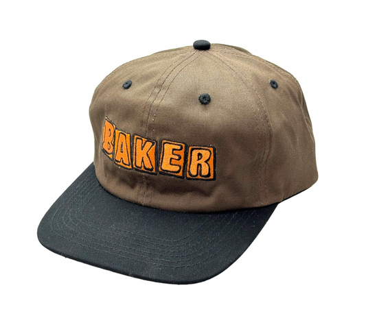 Baker CRUMB SNAPBACK Brown / Black Hat