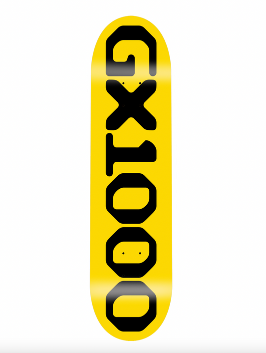 GX1000 OG LOGO Deck Yellow - 8.375 Deck