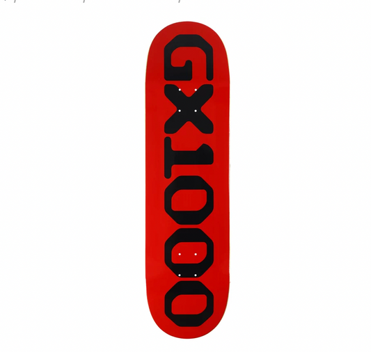 GX1000 OG LOGO Deck Red - 8.75 Deck