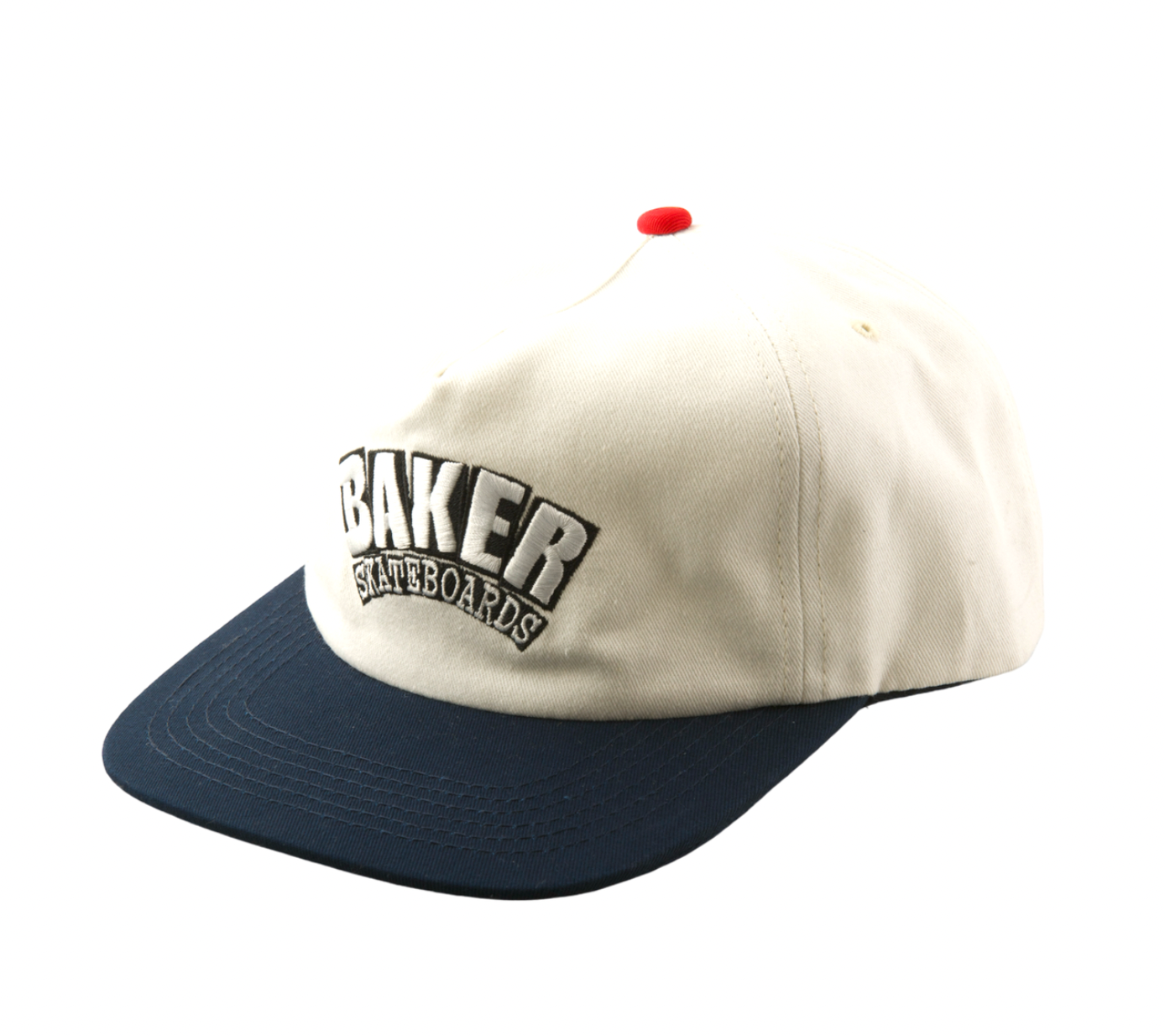 Baker Arch Snapback White Hat