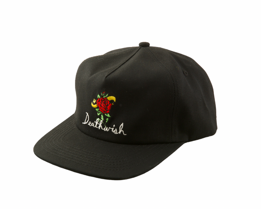 Deathwish Momentarily Align Snapback Black Hat