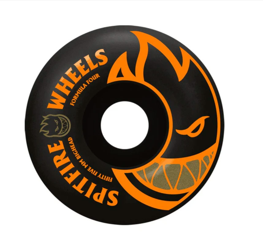 Spitfire F4 99 Black/orange Bighead Wheels