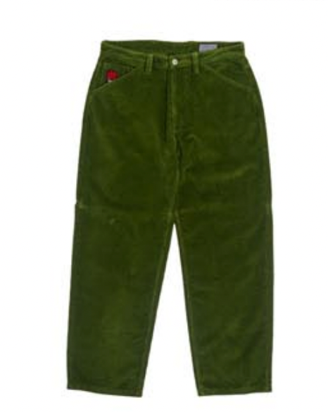 Spitfire Big head fill Corduroy Pants (olive)