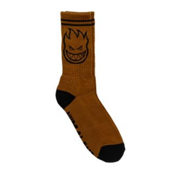 Spitfire Bighead Socks (dark Tan)