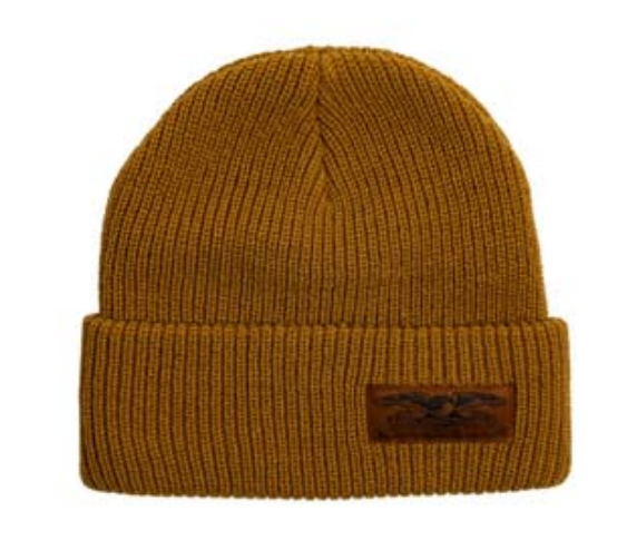 Anti Hero Stock Eagle Beanie (lite brown)