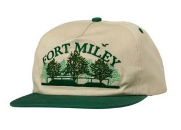 Real Fort Miley Hat (natural/green)